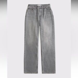 Abercrombie & Fitch Curve Love Loose Jean 30/10R